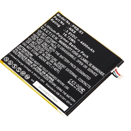 Ultralast Portable Reader Battery, Sprint AQT80, Sprint Slate 80, Sprint NKS PRB-93